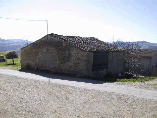 Una delle fotografie effettuate agli edifici oggetto di rilievo, vedi in alto l'immagine riassuntiva dei punti di vista delle foto