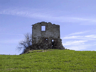 Una delle fotografie effettuate agli edifici oggetto di rilievo, vedi in alto l'immagine riassuntiva dei punti di vista delle foto