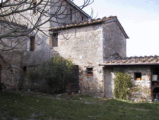 Una delle fotografie effettuate agli edifici oggetto di rilievo, vedi in alto l'immagine riassuntiva dei punti di vista delle foto