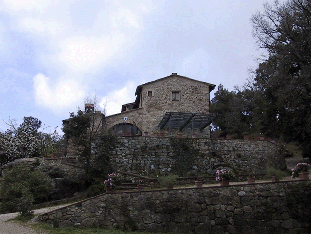 Una delle fotografie effettuate agli edifici oggetto di rilievo, vedi in alto l'immagine riassuntiva dei punti di vista delle foto