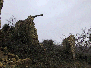 Una delle fotografie effettuate agli edifici oggetto di rilievo, vedi in alto l'immagine riassuntiva dei punti di vista delle foto